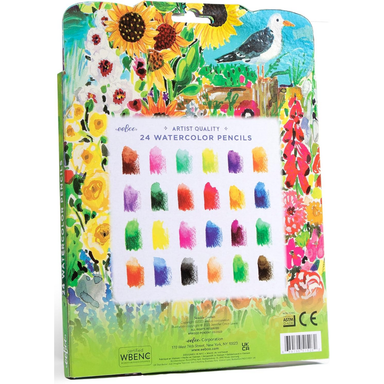 Seaside Garden Watercolor Pencils 24pc