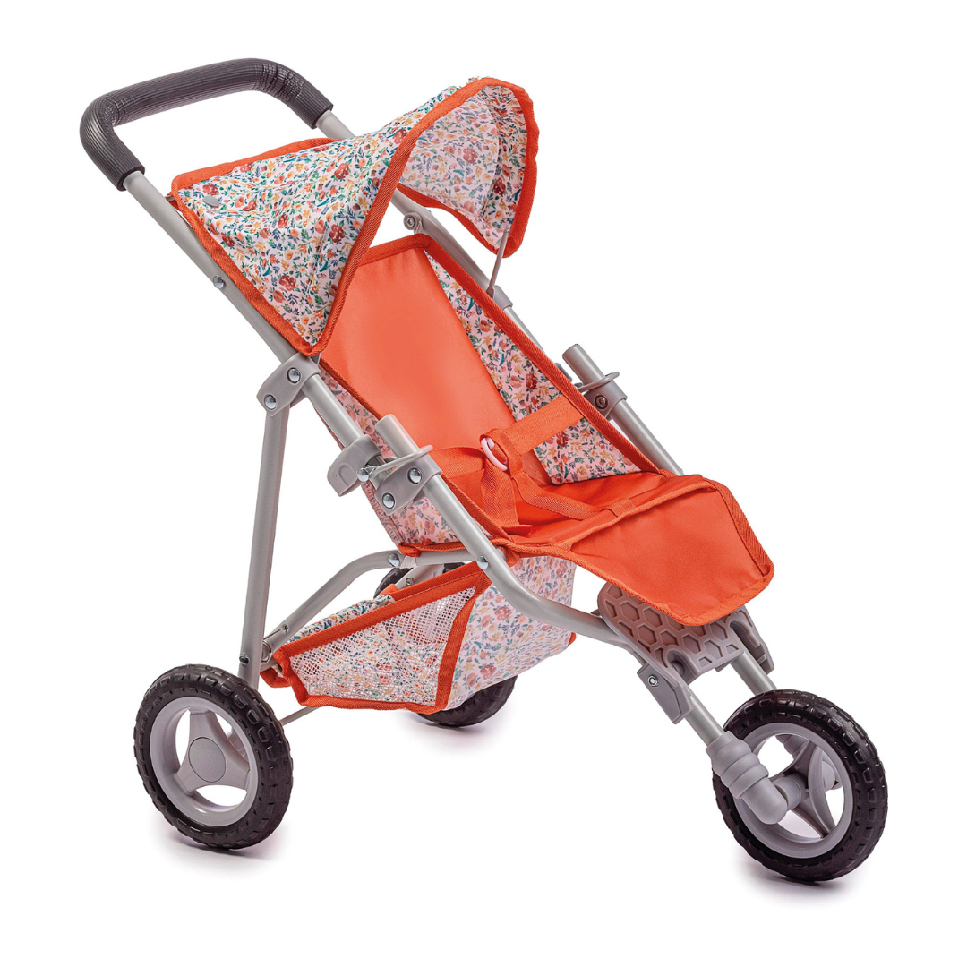 Berenguer Boutique Doll Jogger Stroller - Red