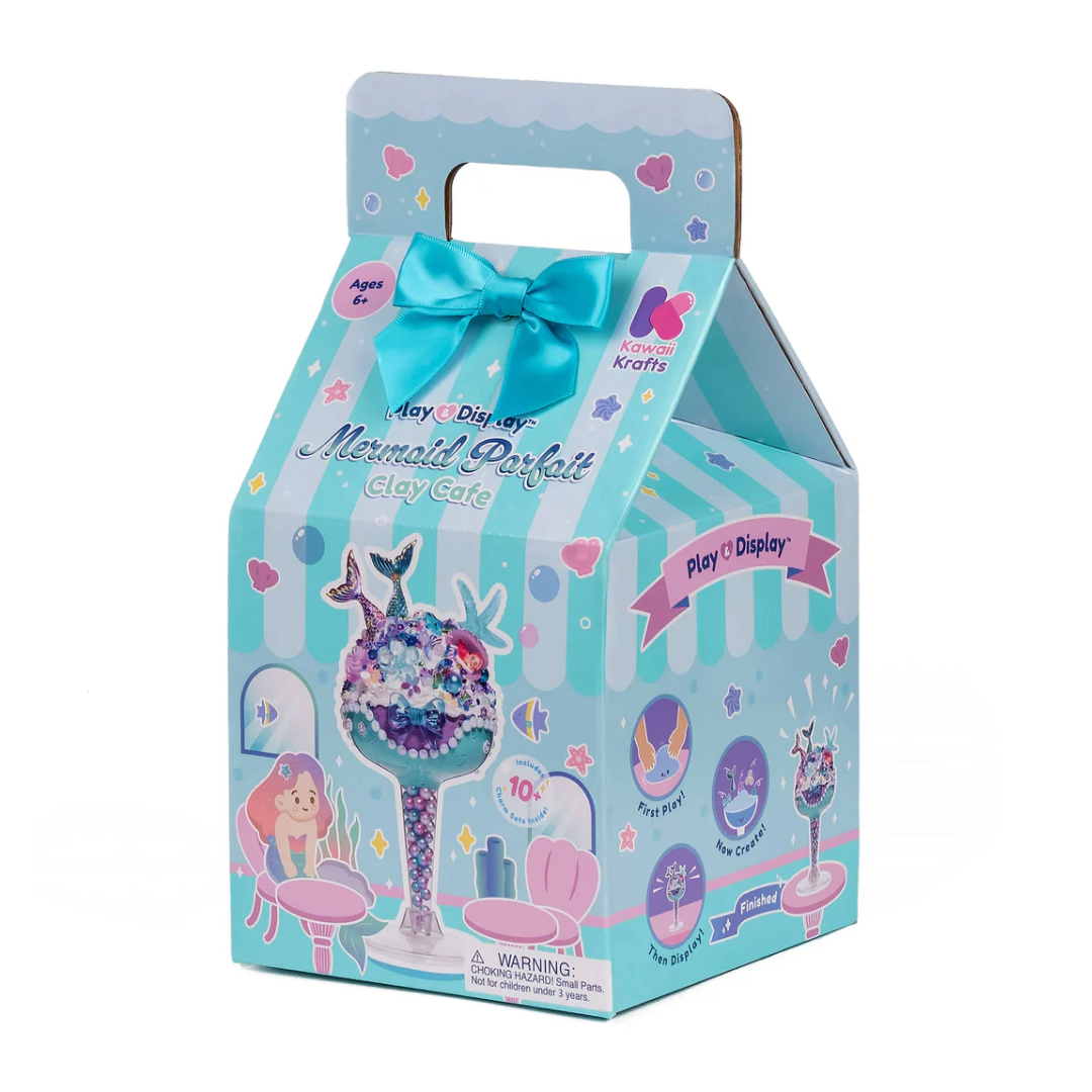 Play &amp; Display Mermaid Parfait Clay Cafe Kit