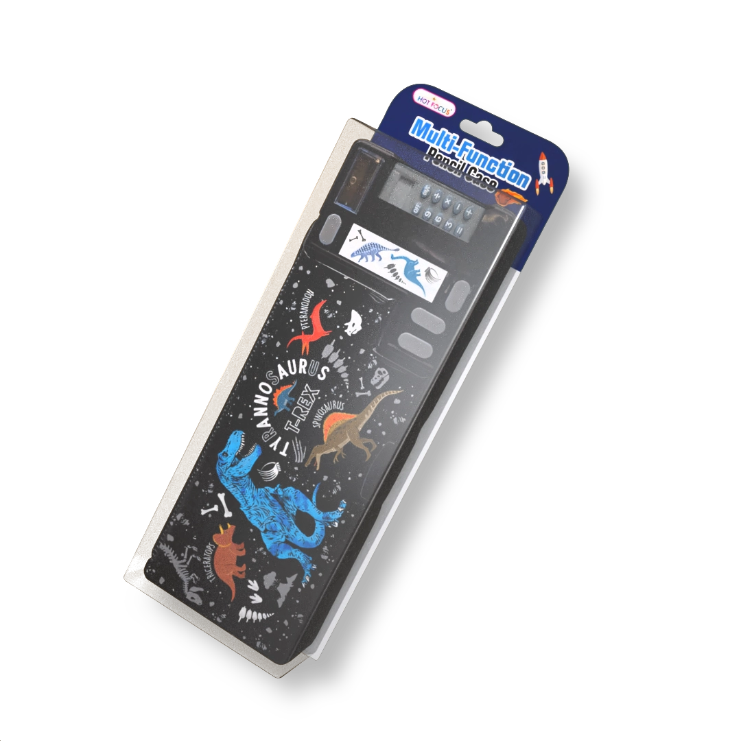Multi-Function Pencil Case - Dinosaur