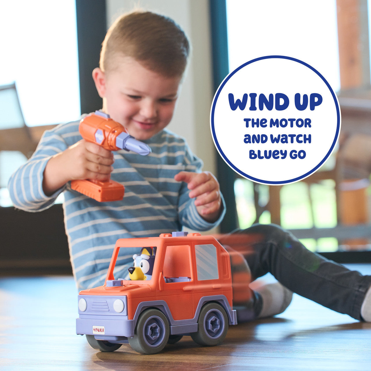 Bluey Build-A-Buddy Motorized Car and Drill