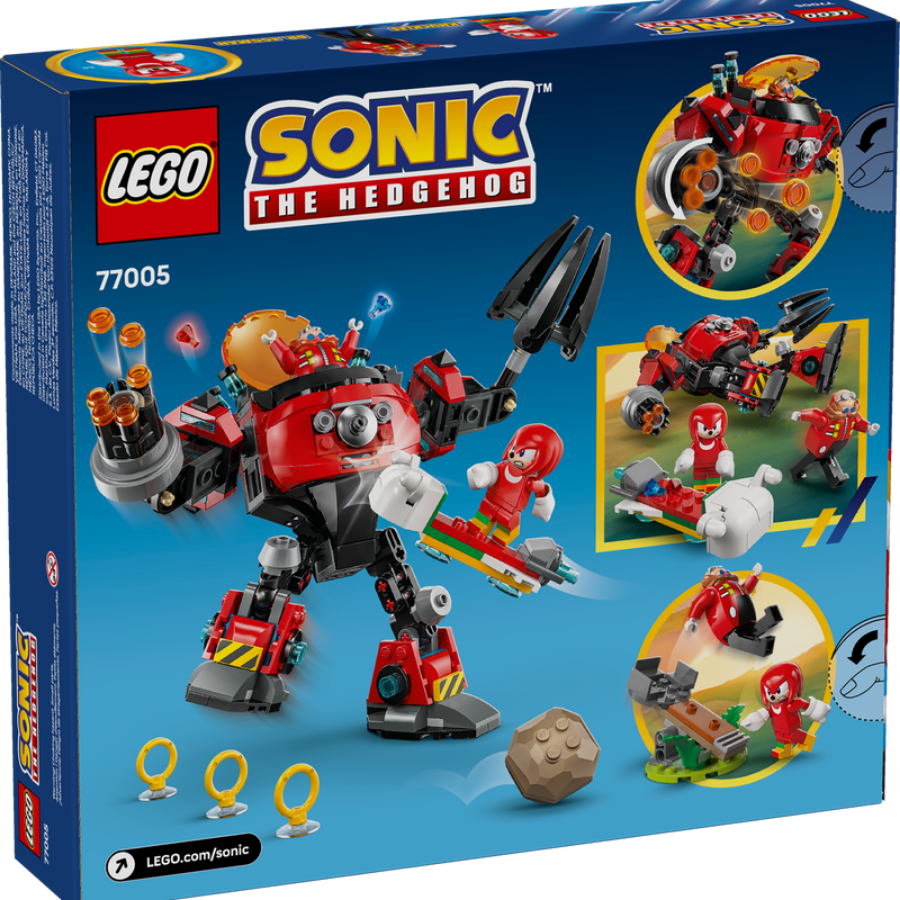 77005 Knuckles vs. Dr. Eggman Egg Crusher Mech