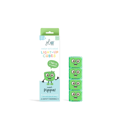 Glo Pals Bath Toy: Green Pippa