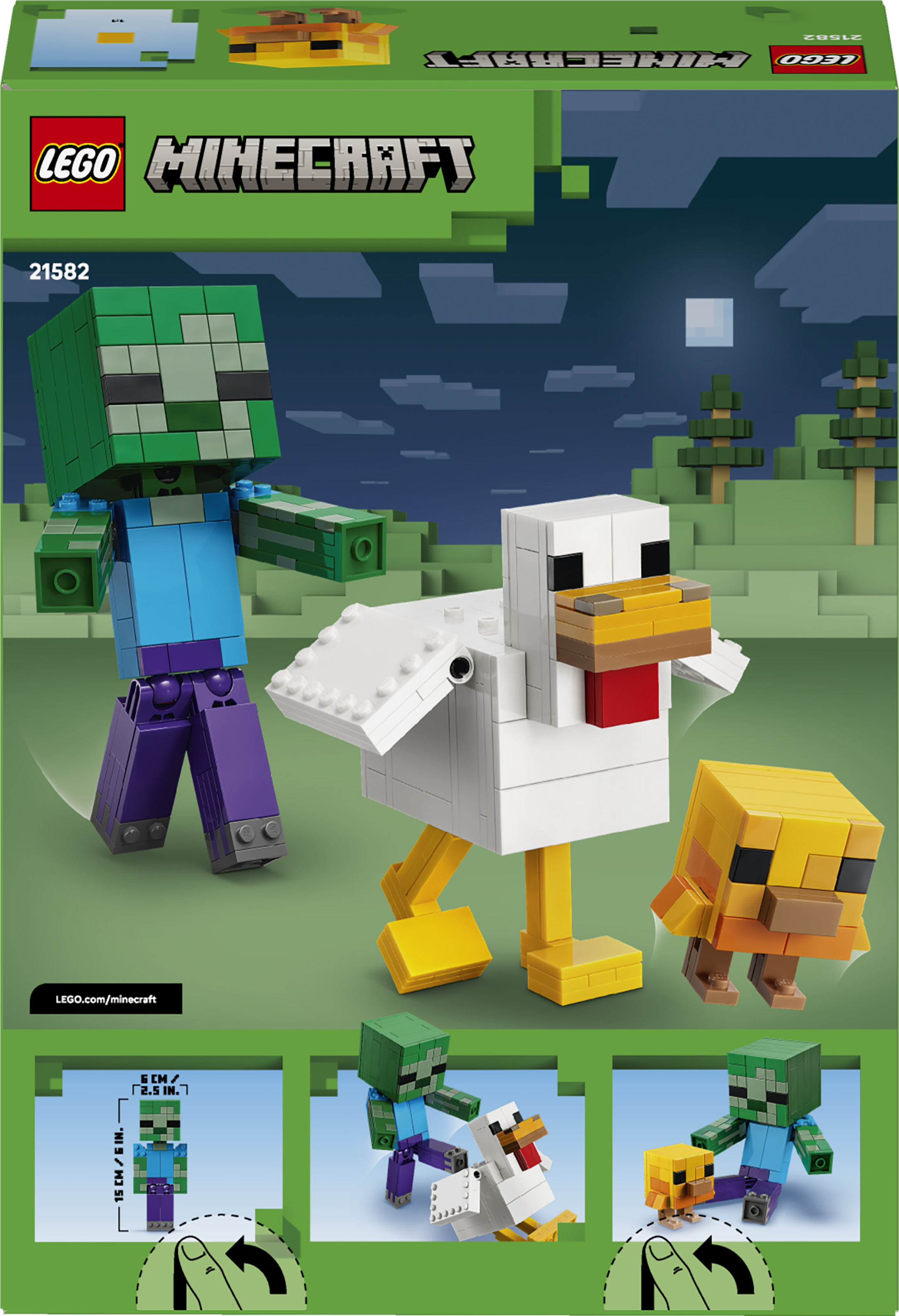 21582 LEGO&reg; Minecraft&reg; Chicken Jockey