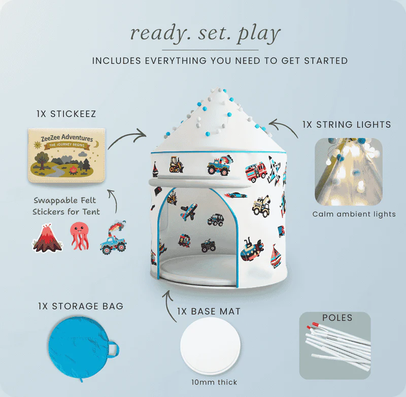 ZeeZee Adventures Tent