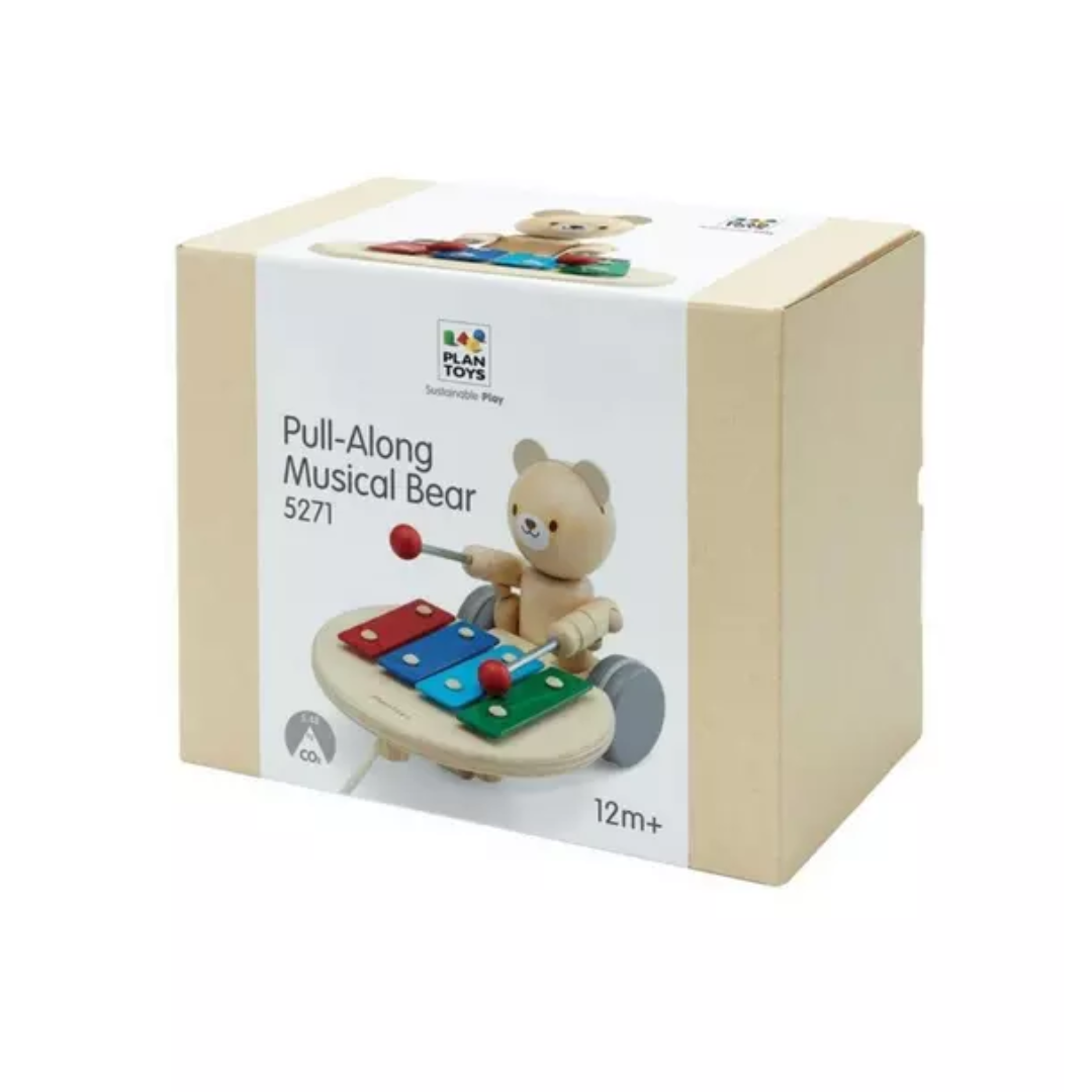 Pull-Along Musical Bear
