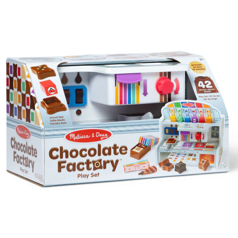 Wooden Chocolate Factory Play Set