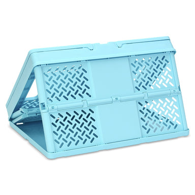 Large Foldable Storage Crate - Blue