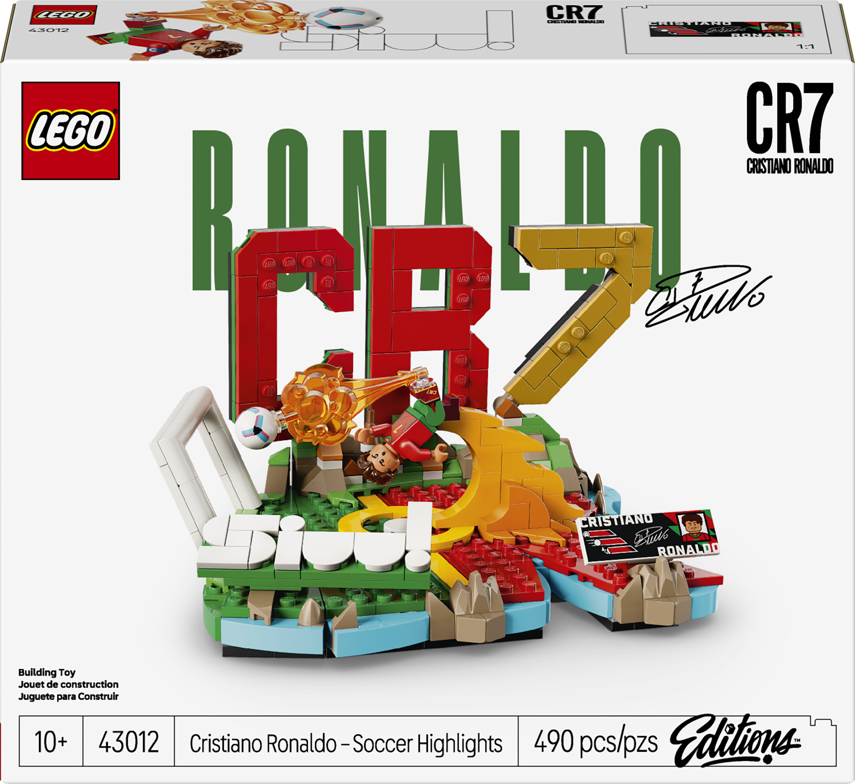 43012 LEGO&reg; Editions Cristiano Ronaldo &ndash; Soccer Highlights