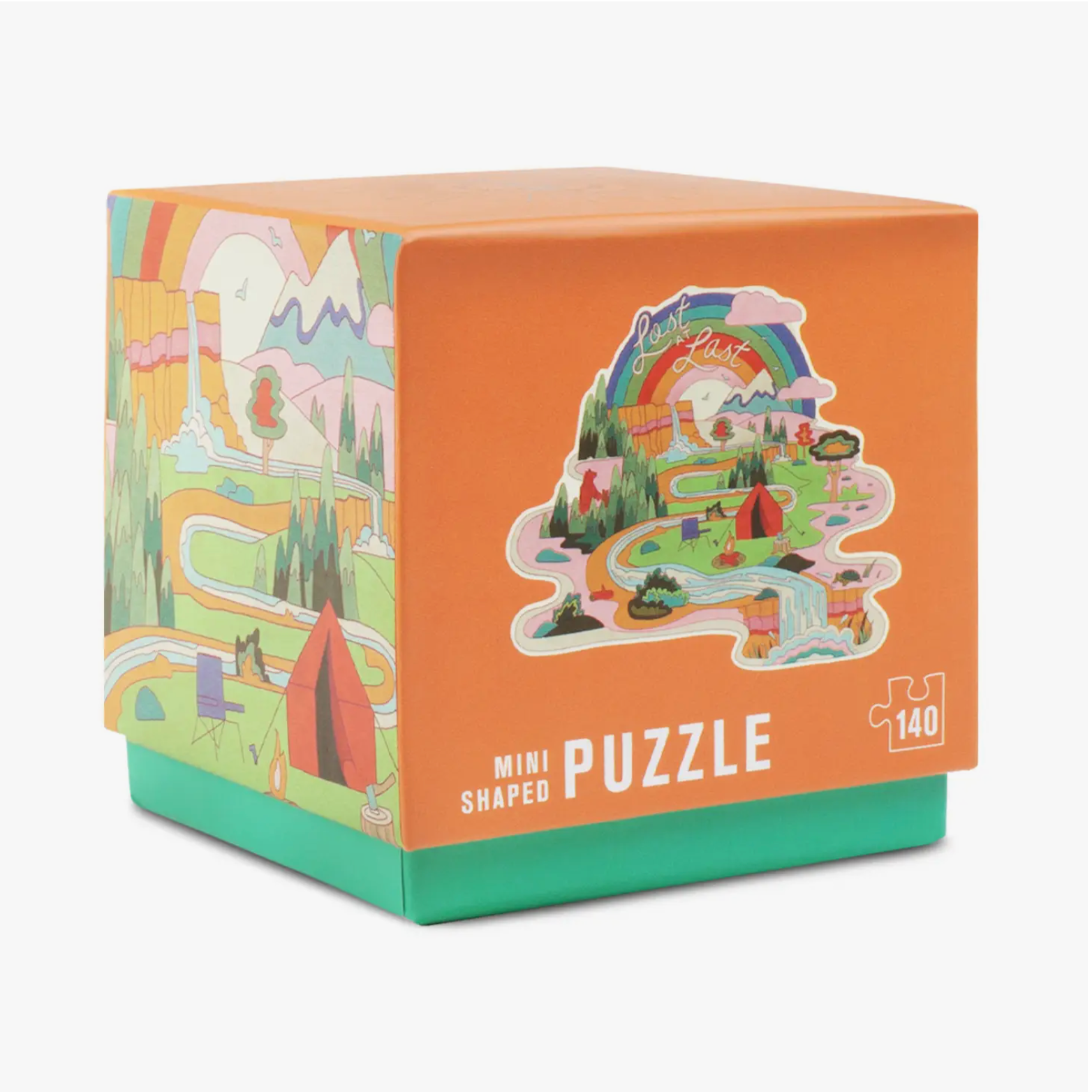 Lost at Last Shaped Mini 140pc Puzzle