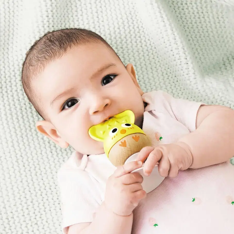 Cheery Critter Rattle Trio
