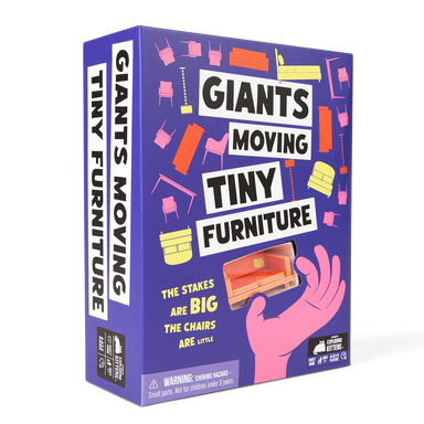 Giants Moving Tiny Furniture