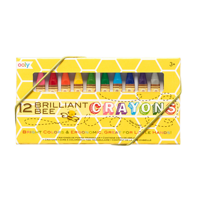 Brilliant Bee Crayons 12pk