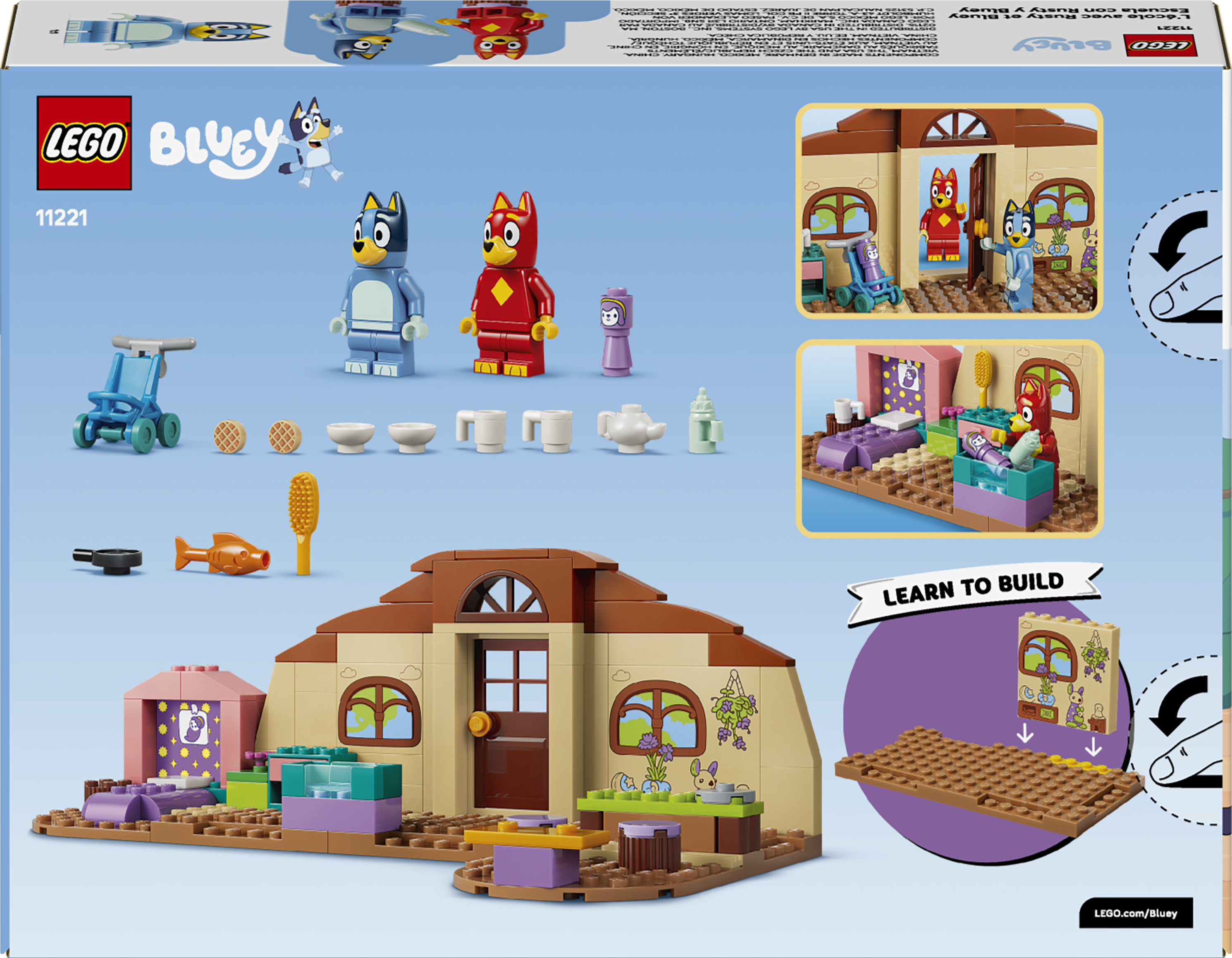 11221 LEGO&reg; Bluey School with Rusty and Bluey