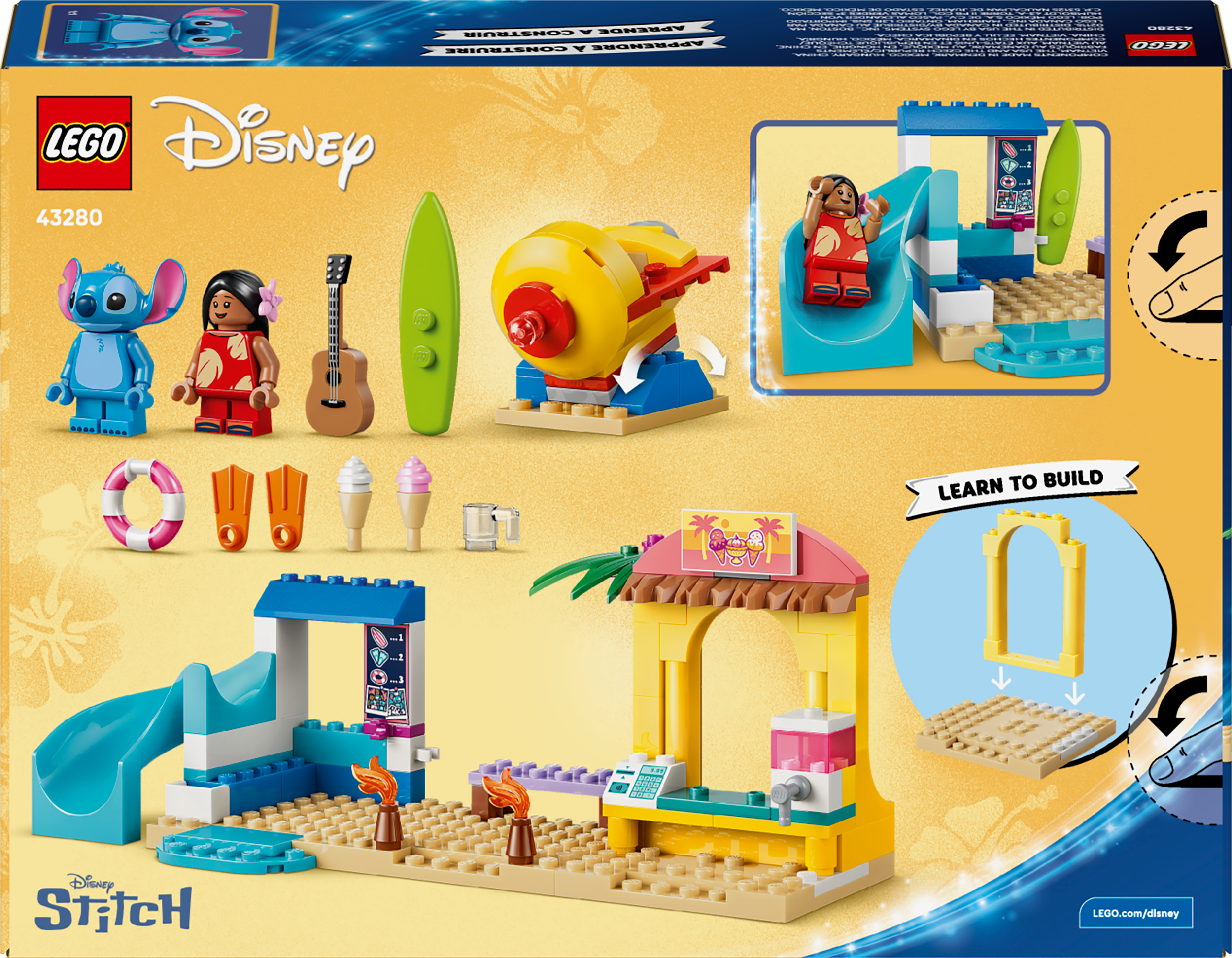 43280 LEGO&reg; ǀ Disney Beach Fun with Lilo &amp; Stitch