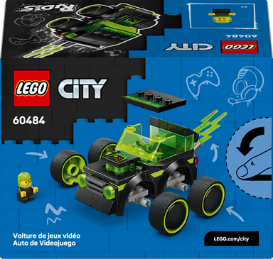 LEGO&reg; City Rides &ndash; Gaming Race Car - Model Car Kit 60484