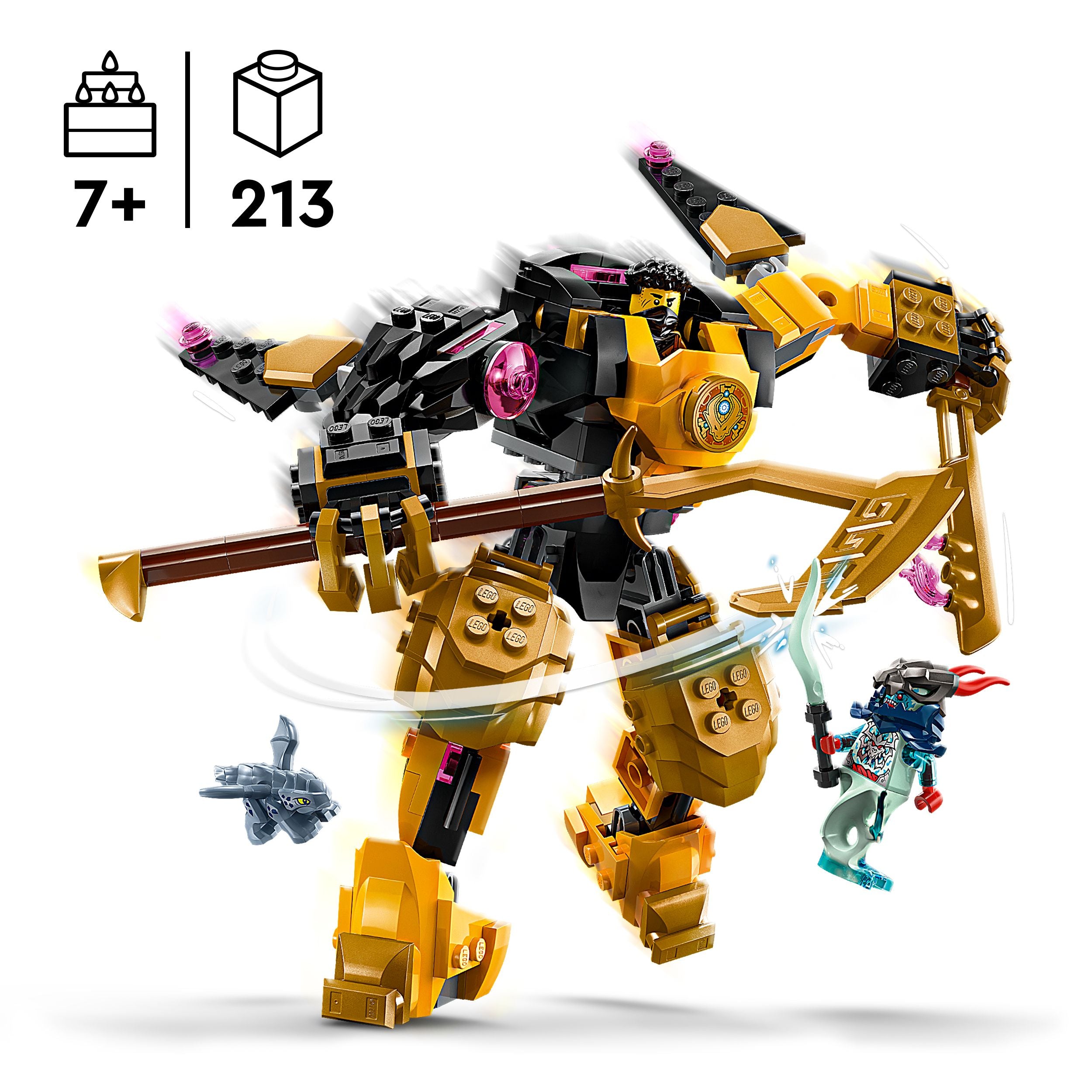 LEGO&reg; NINJAGO&reg; Arin&rsquo;s Spinjitzu Battle Mech Toy Set 71839