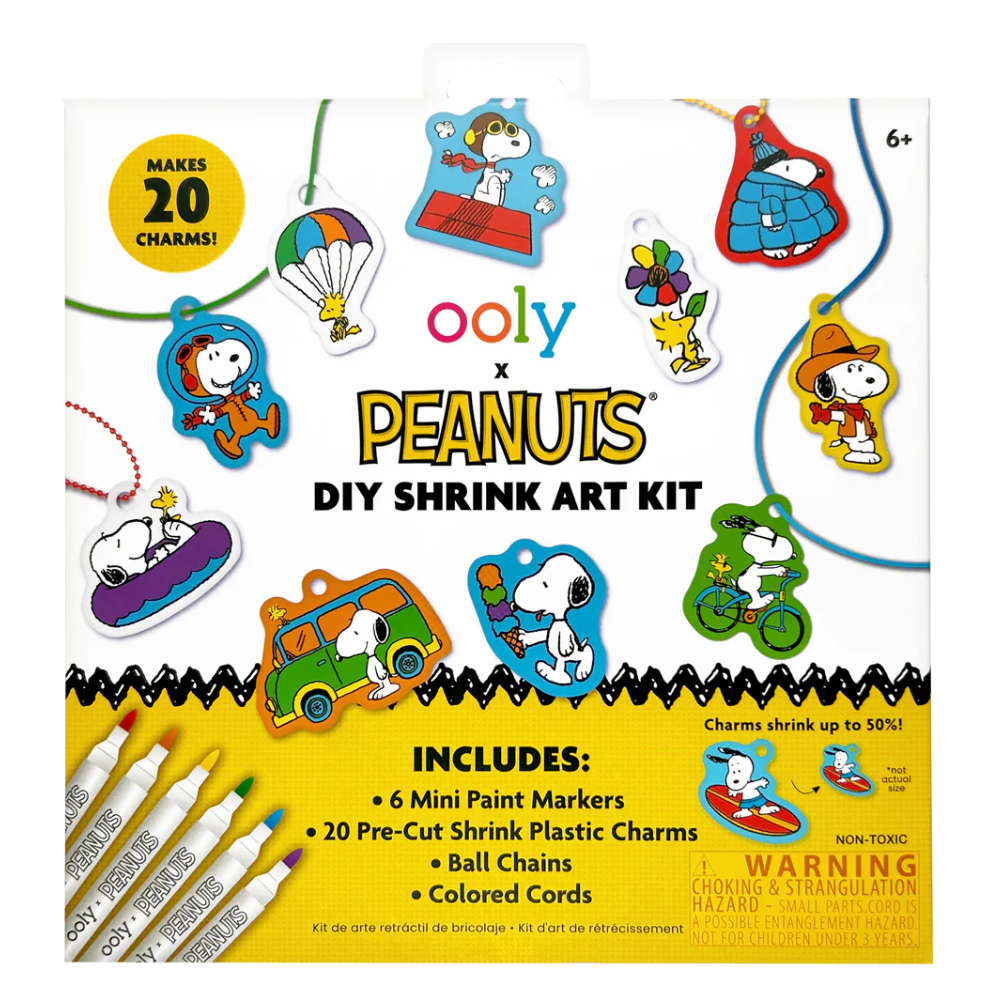 Peanuts DIY Shrink Art Kit