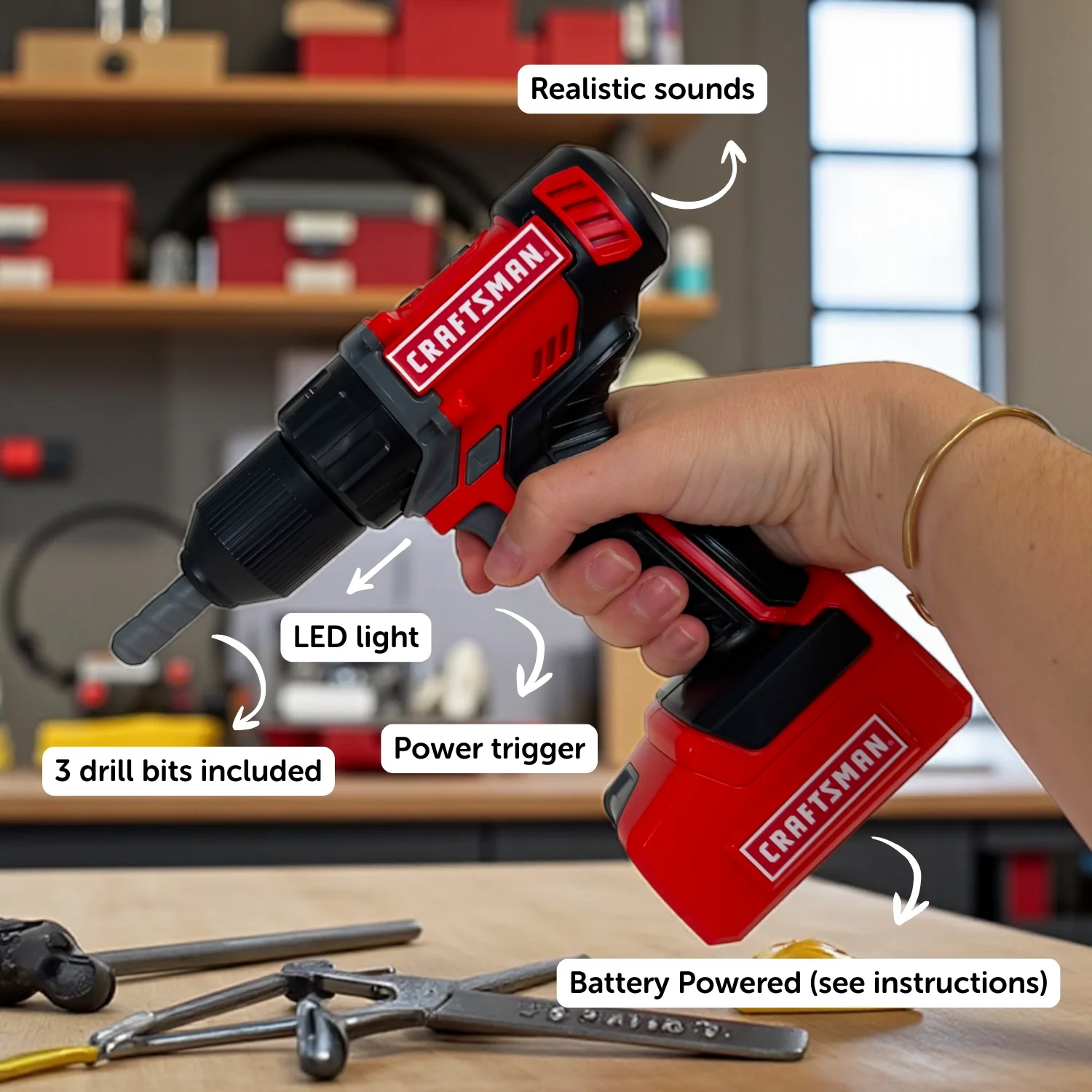 Craftsman: Battery Operated Power Drill