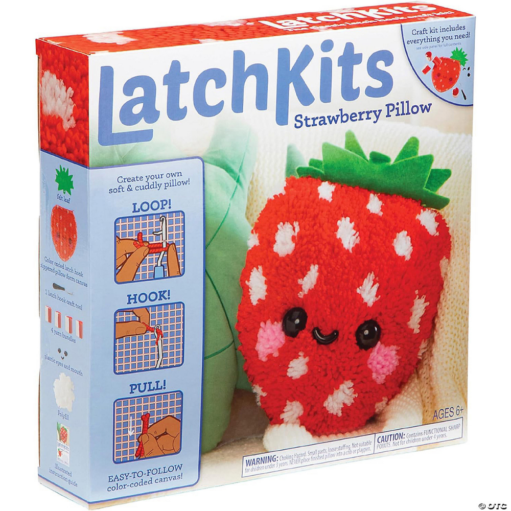LatchKits: Strawberry Pillow
