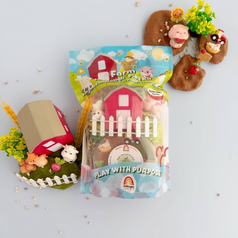 Farm KidDough Play Kit