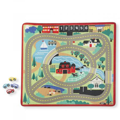 Round the Town Road Rug &amp; Car Set