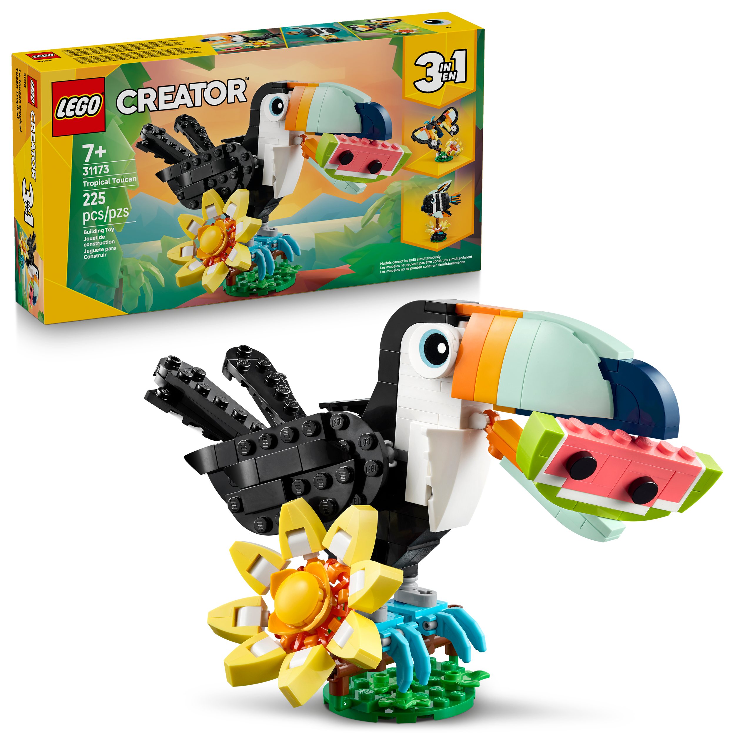 LEGO&reg; Creator Wild Animals: Tropical Toucan 31173