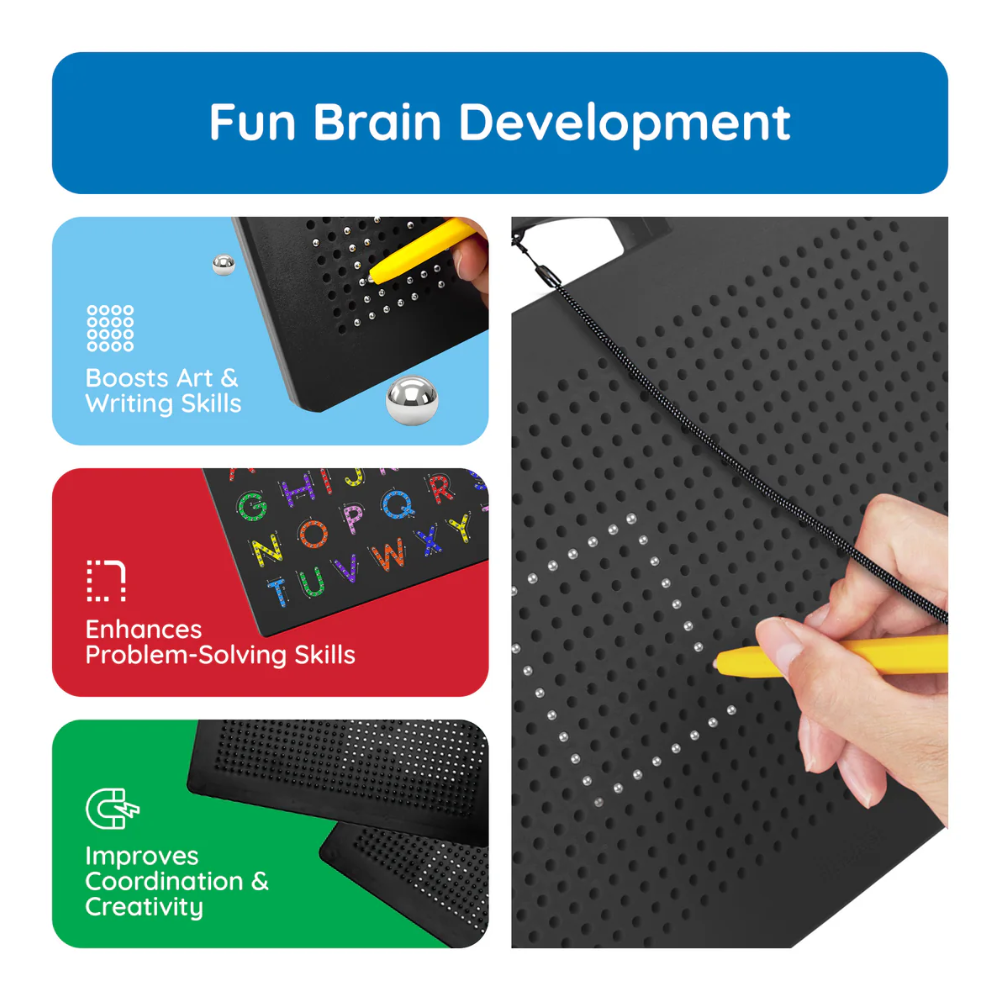 Doubled-Sided Magnetic Drawing Board