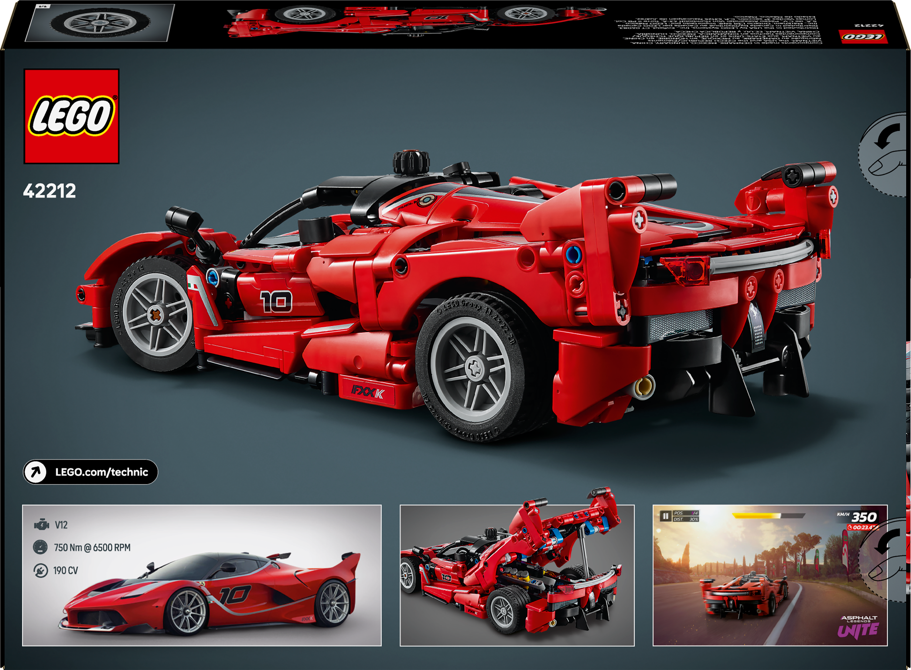 LEGO&reg; Technic&trade; Ferrari FXX K 42212