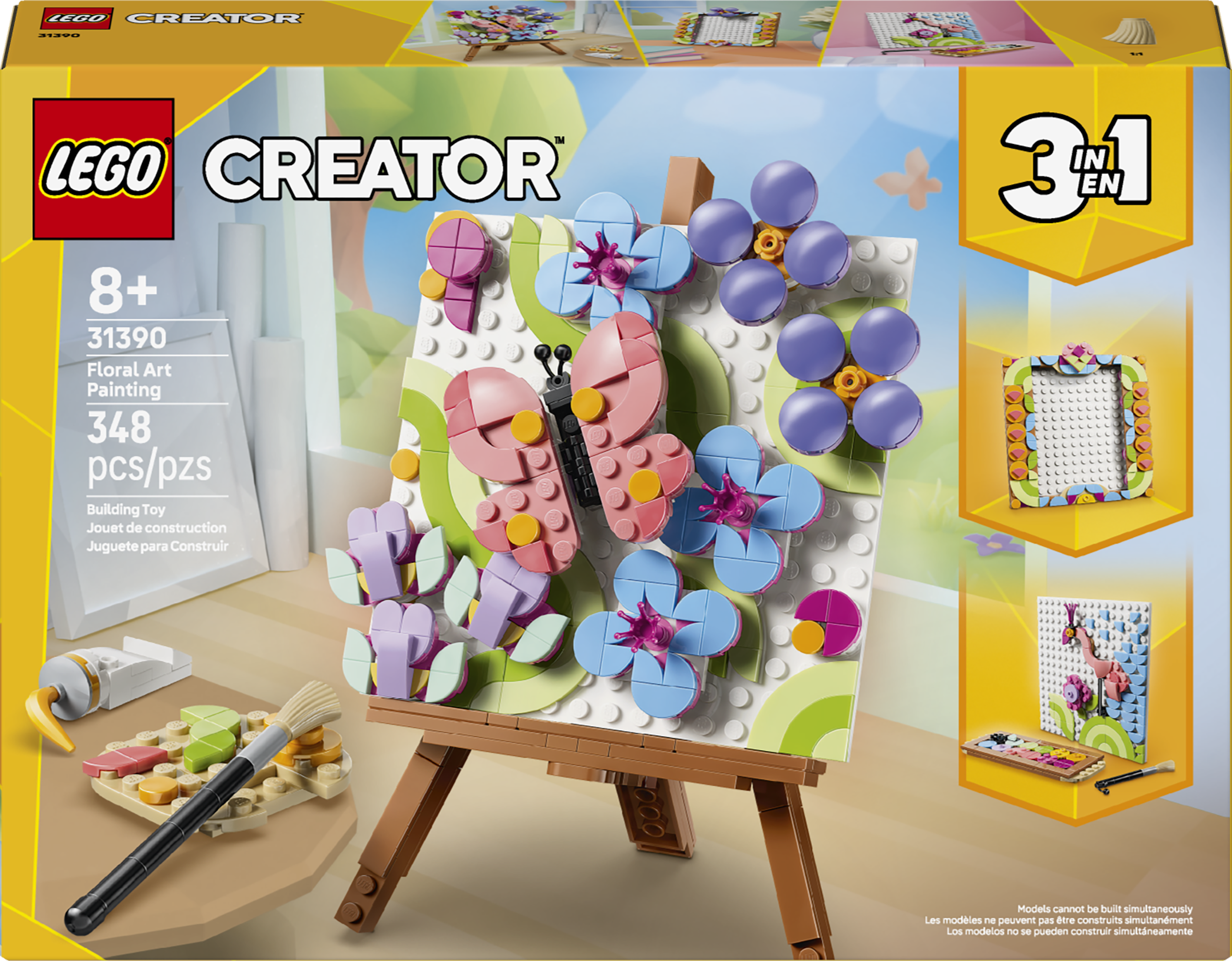 31390 LEGO&reg; Creator Floral Art Decor Painting