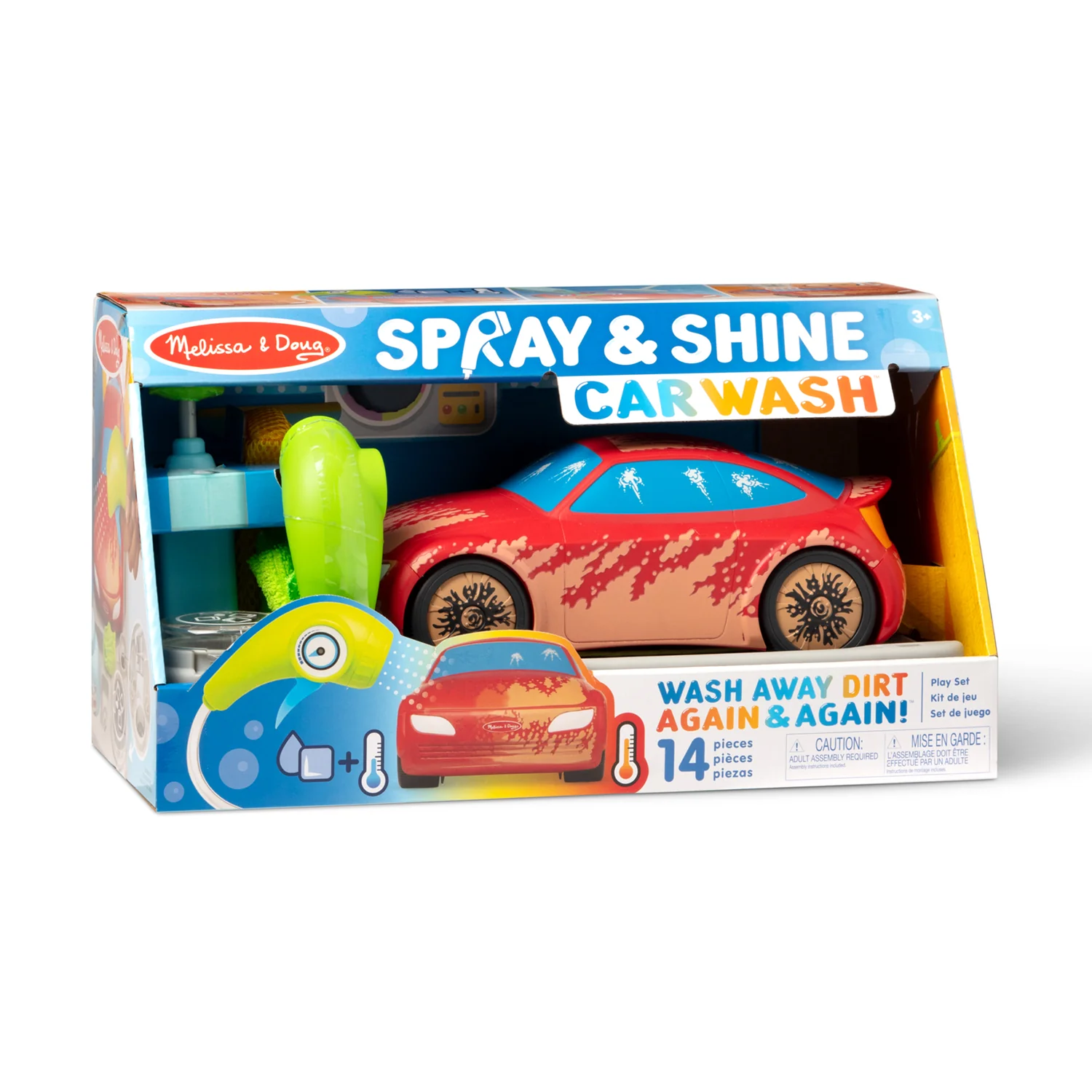 Spray &amp; Shine Car Wash Play Set
