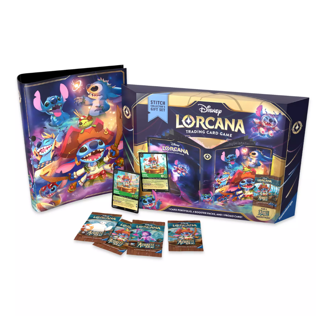 Lorcana: Azurite Sea - Stitch Collector's Gift Set Snapdoodle Toys & Games Lorcana: Azurite Sea - Stitch Collector's Gift Set Snapdoodle Toys & Games