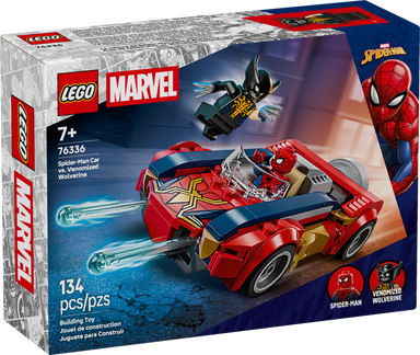 LEGO&reg; ǀ Marvel Spider-Man Car vs. Venomized Wolverine 76336