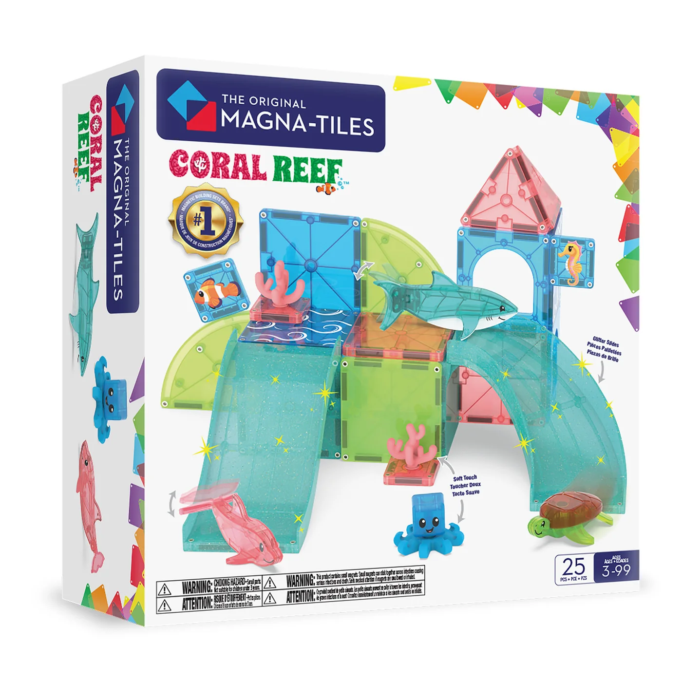 Magna-Tiles: Coral Reef 25pc Set