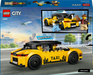 LEGO&reg; City Yellow Taxi - Model Car Kit with 2 Minifigures 60487