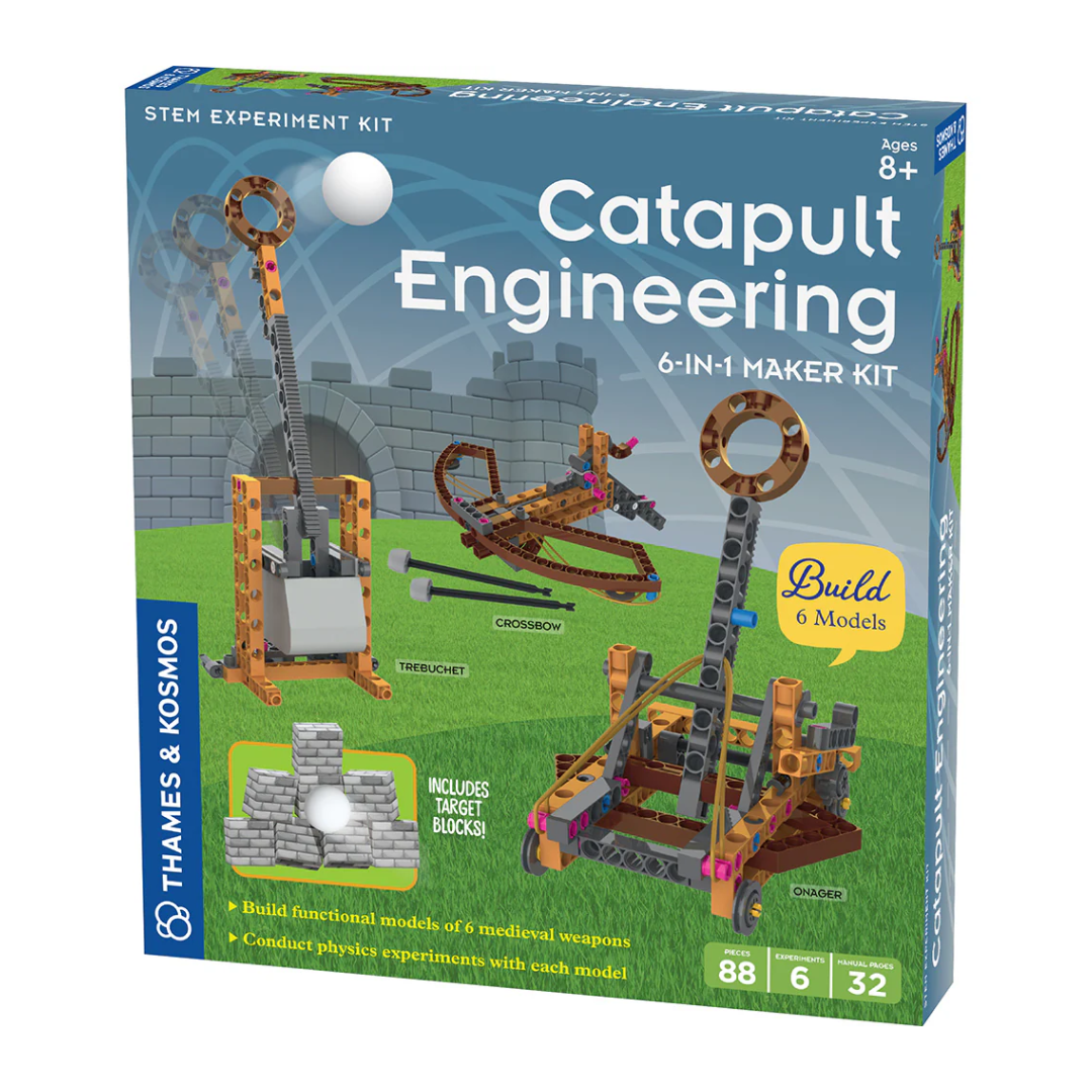 Catapult Engineering: 6-in-1 Maker Kit