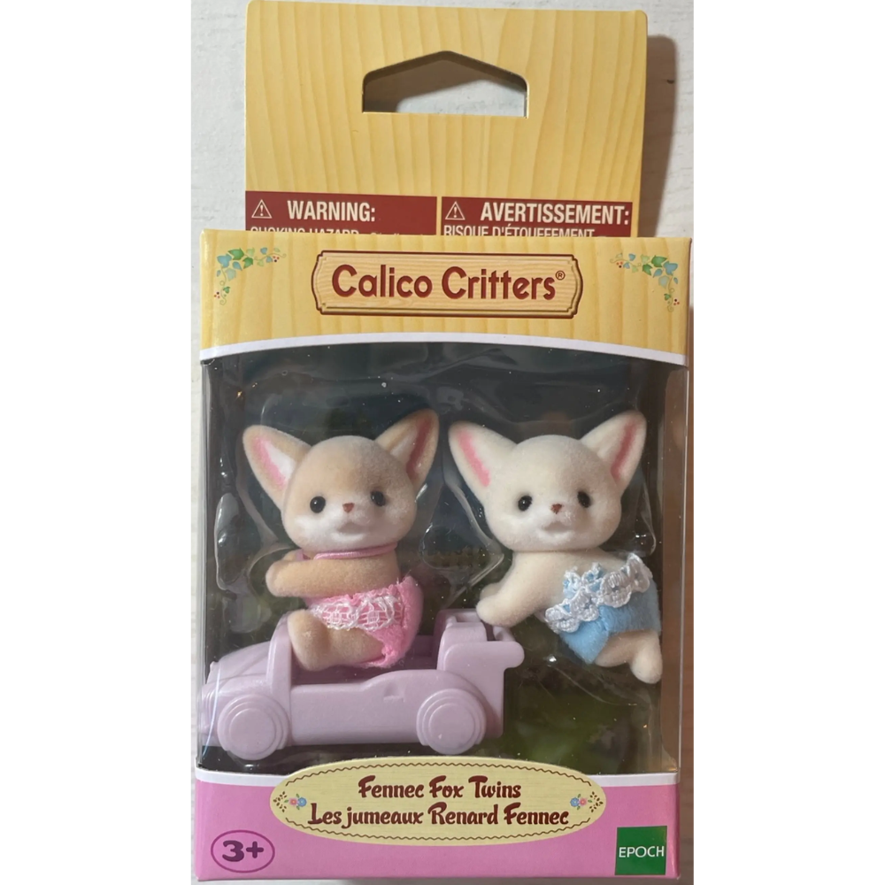 Calico Critters Fennec Fox Twins