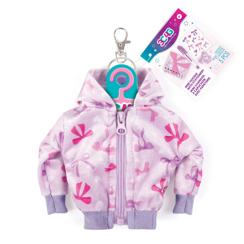 Mini Hoodie with Stationery Asst