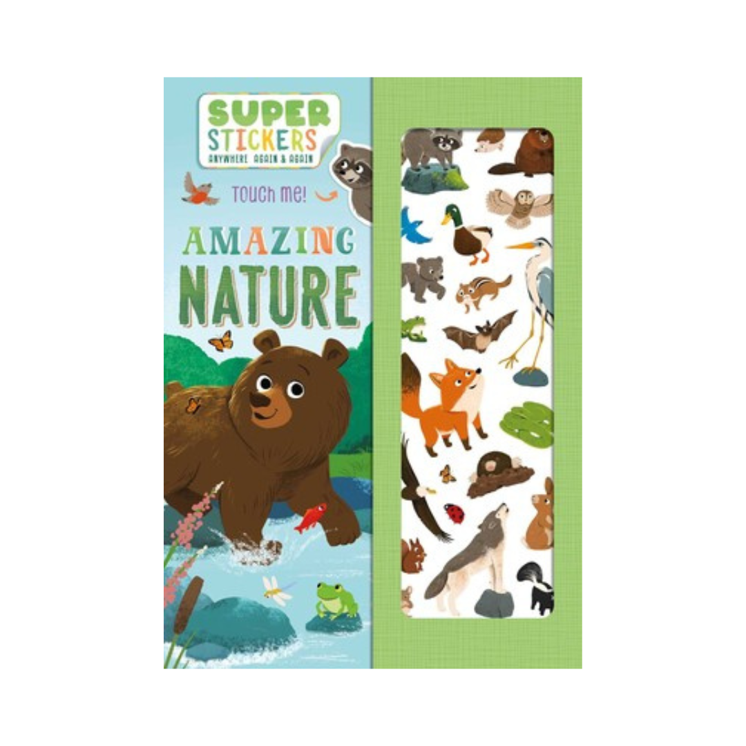 Amazing Nature: Reusable Sticker and Activity Book