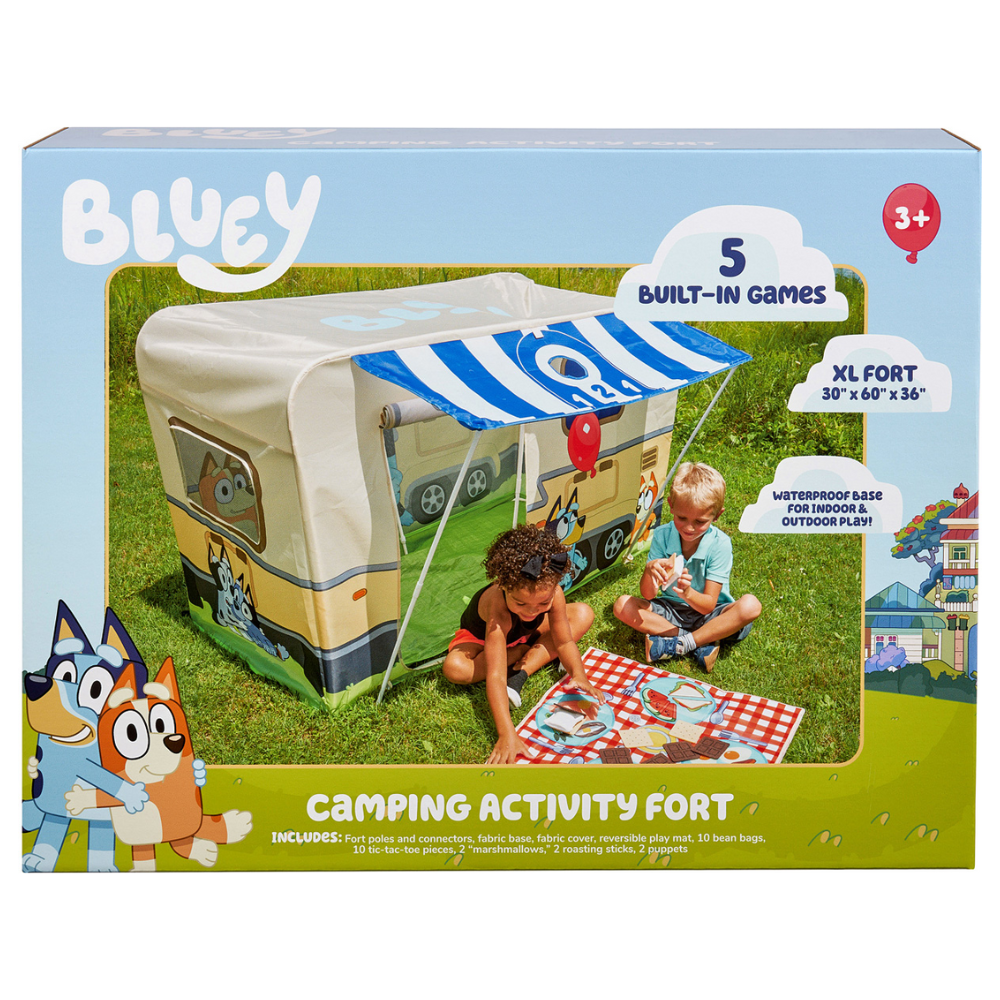 Bluey Camping Activity Fort