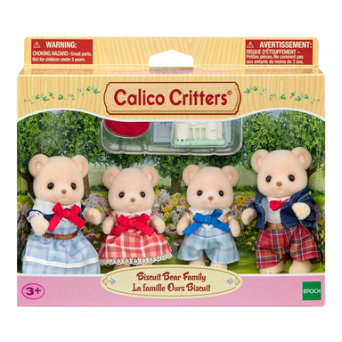 Calico Critter Biscuit Bear Family