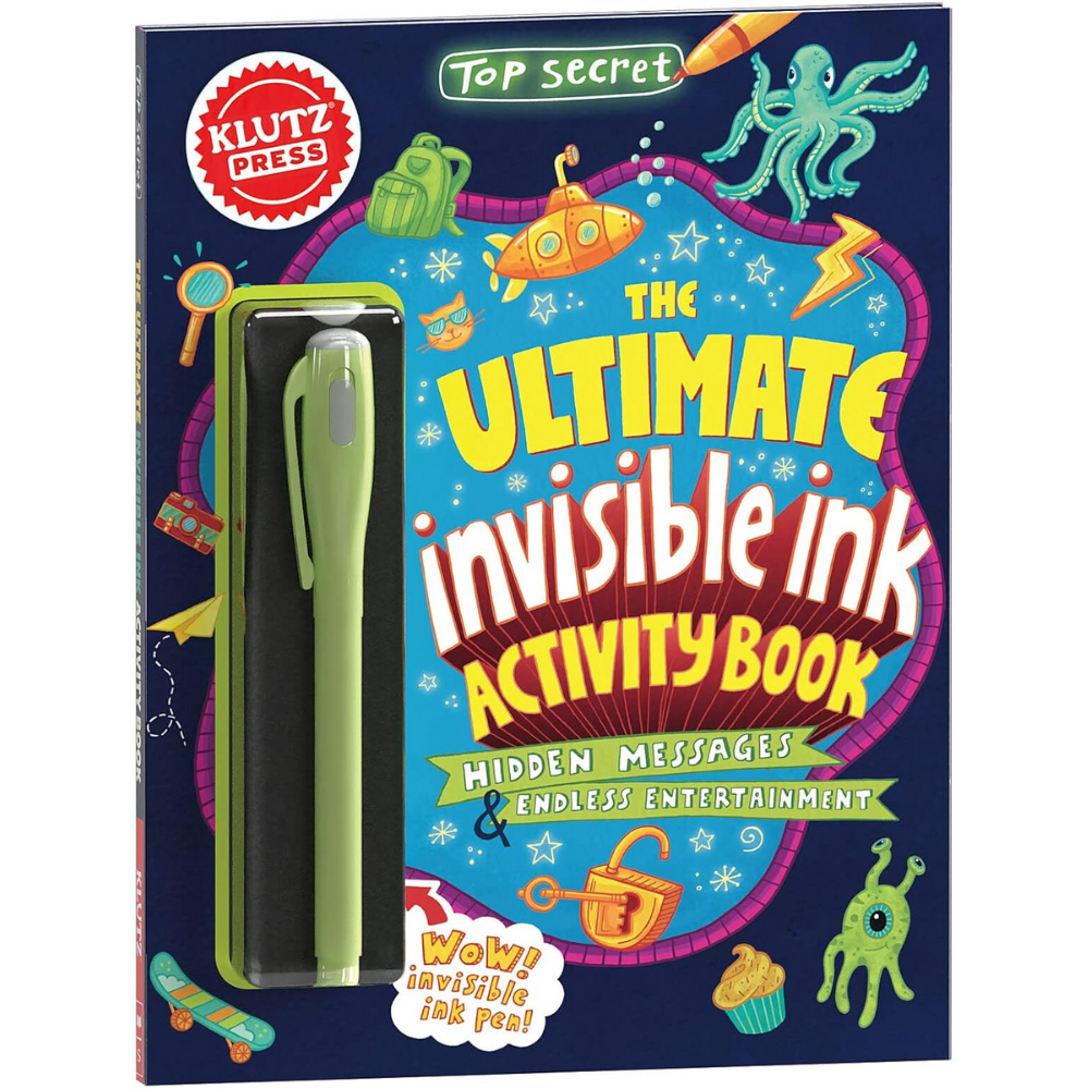 Top Secret: The Ultimate Invisible Ink Activity Book