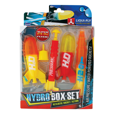 Deluxe Hydro Space Rocket 3pc Set