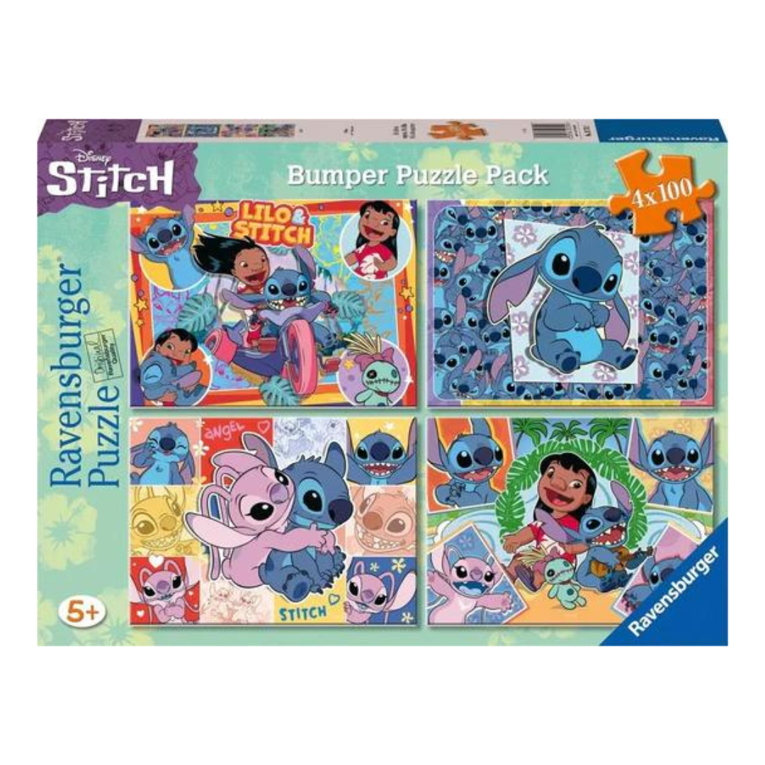 Stitch 4x100pc Puzzle