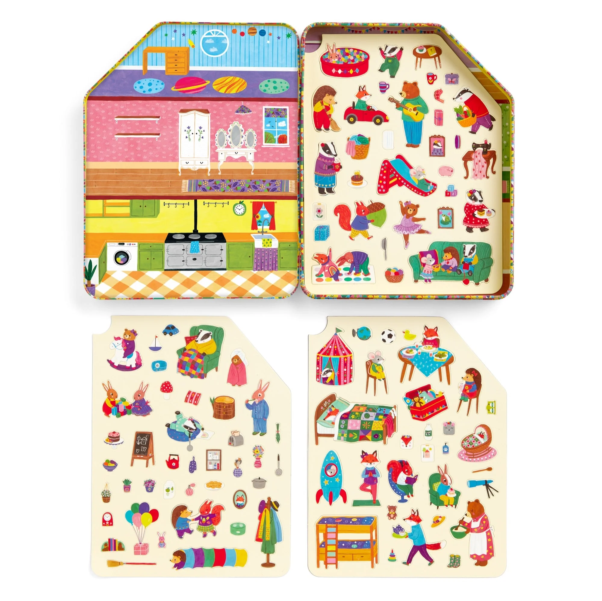 Woodland Wonder Magnetic Playhouse Set