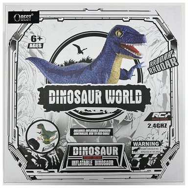 Dinosaur World Inflatable Remote-Control Dinosaur