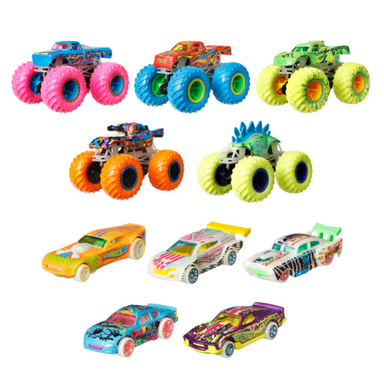 Hot Wheel Monster Truck GID Bundle