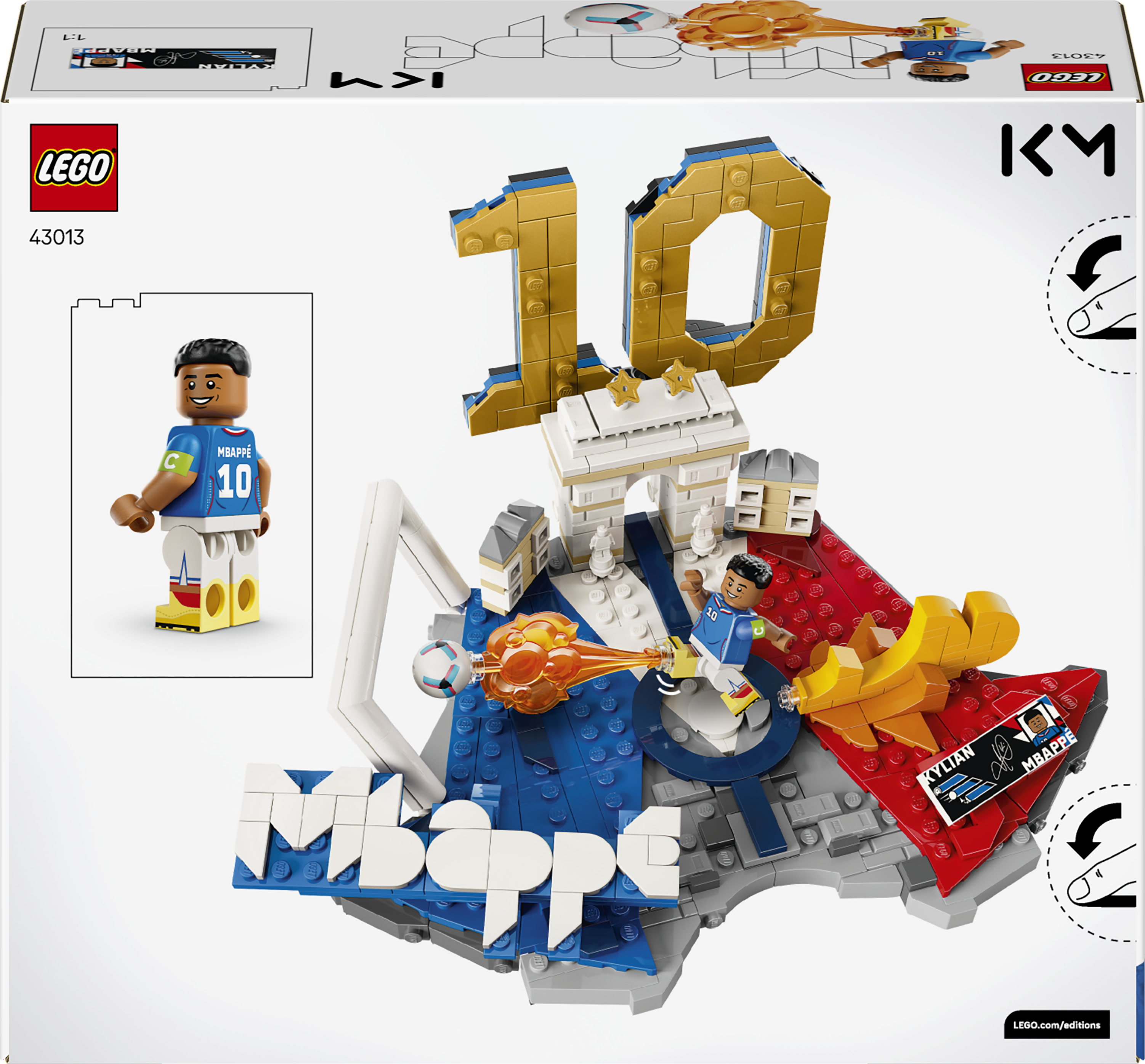 43013 LEGO&reg; Editions Kylian Mbapp&eacute; &ndash; Soccer Highlights