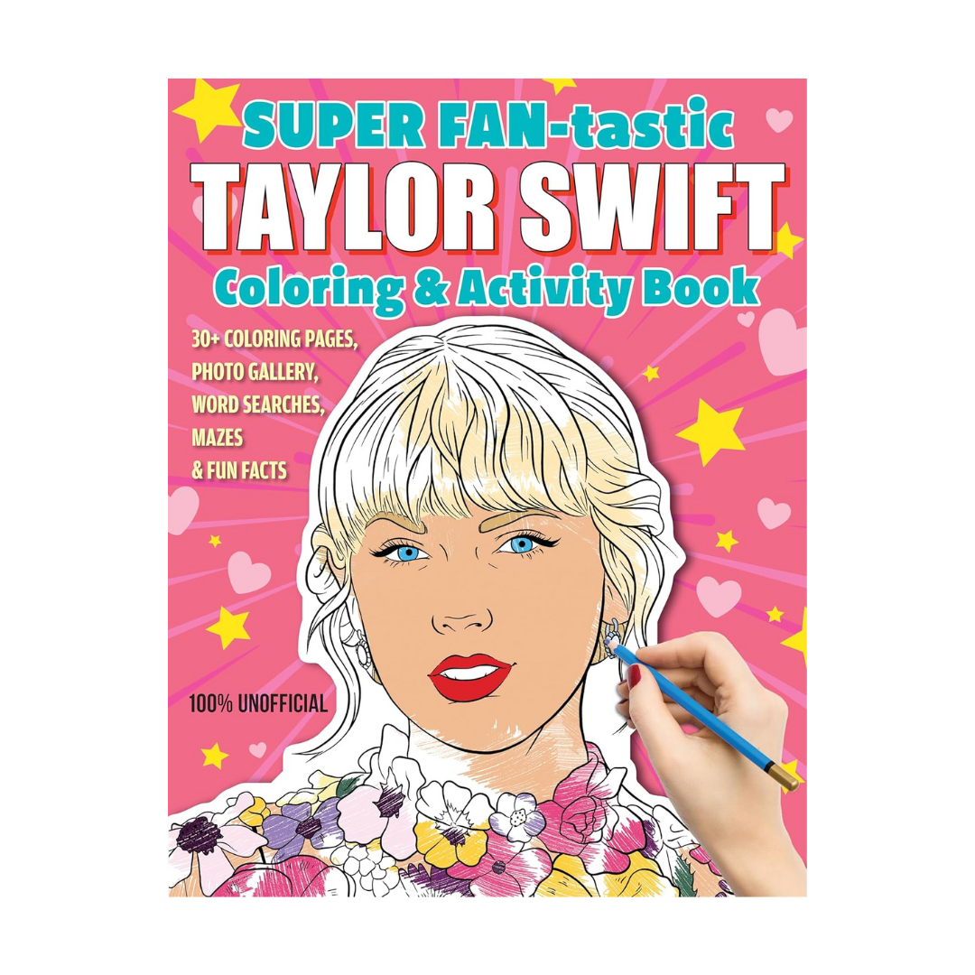 Taylor Swift Coloring Activity Book