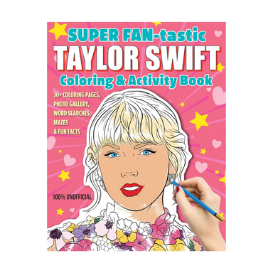 Taylor Swift Coloring Activity Book